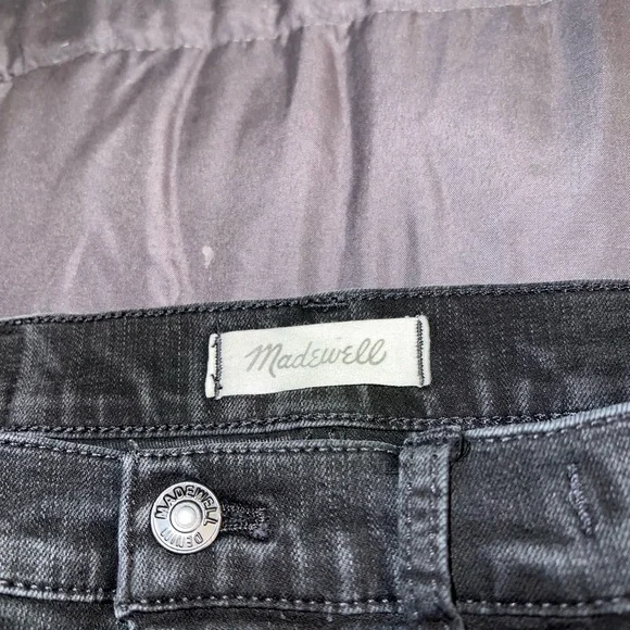 Madewell Black Roadtripper Skinny Women’s Jeans Sz 30x27 - Picture 3 of 8